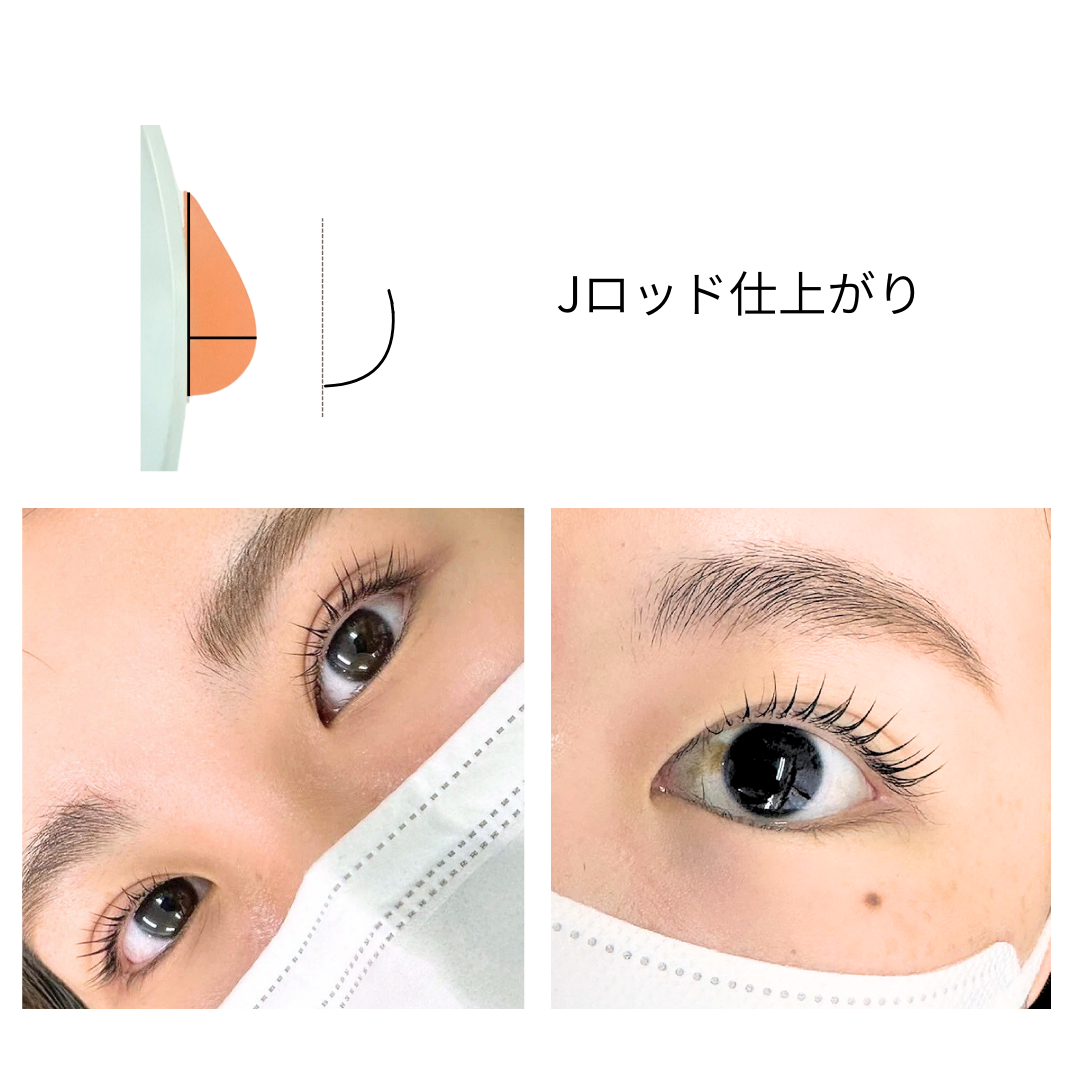 "Lカール仕上がり" Jロッド