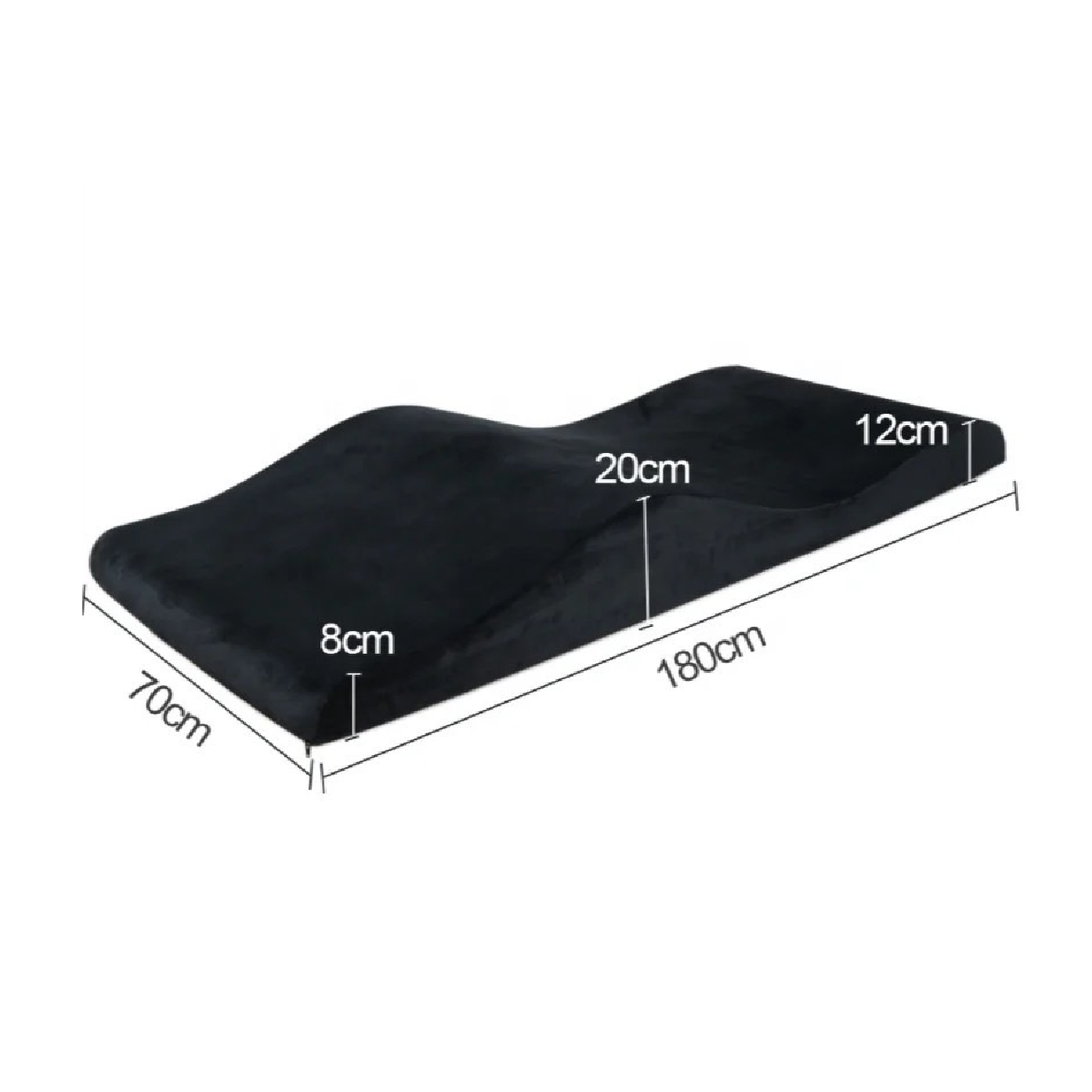 S-shaped mattress