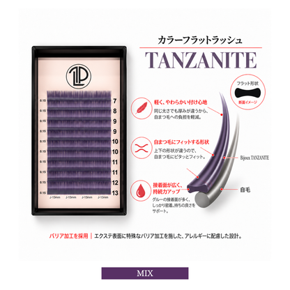 MIX] Bijoux Tanzanite / 0,15 mm