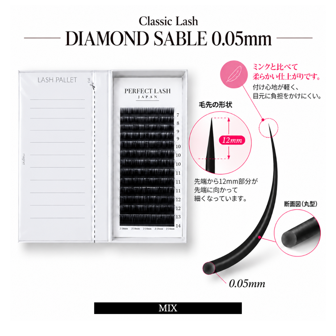 SABLE MIX / 0.05mm