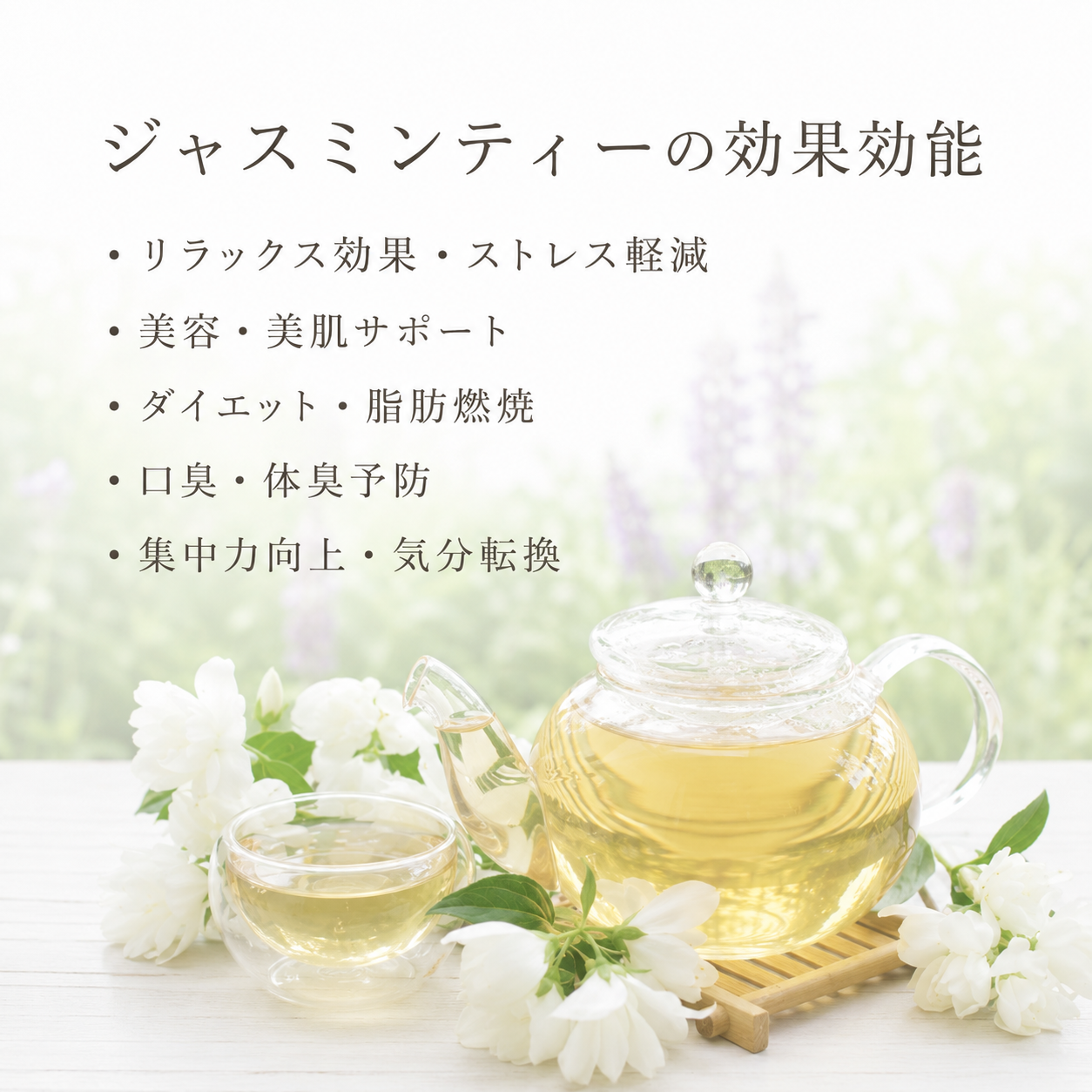 雲南ジャスミン白茶